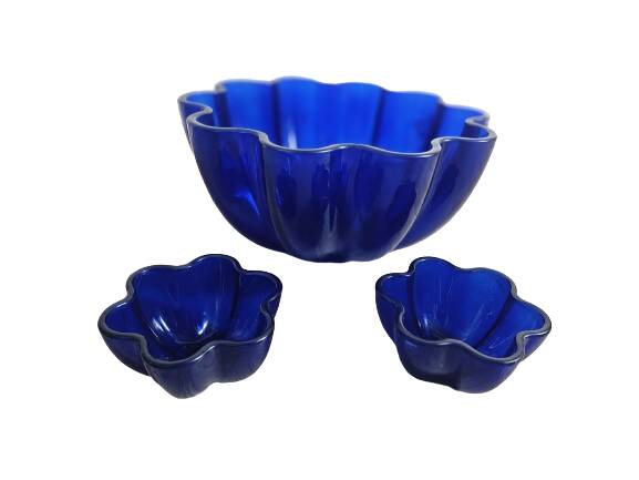 Cobalt Blue Fruit Bowl