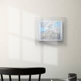 Printed in 1844, the surroundings of Interlaken, Switzerland.