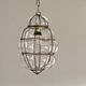 Murano glass cage chandelier pendant light, Venetian lantern style