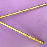 Brass towel rack