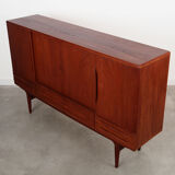 Teak highboard, Danish design, 1960s, designer: Johannes Andersen