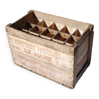 Caisse en bois vintage