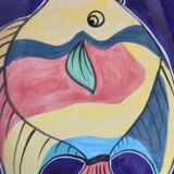 Ceramic fish dish