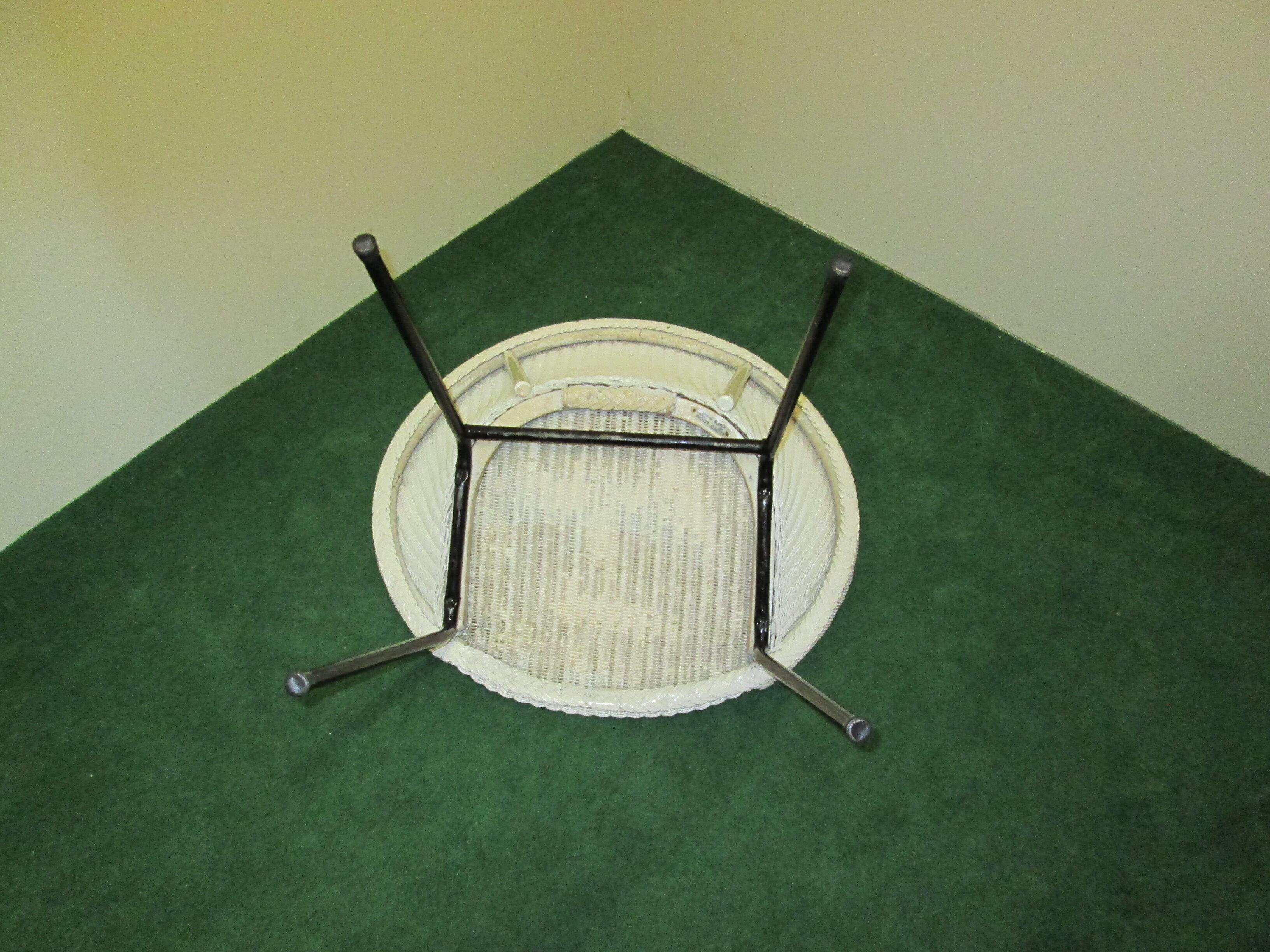 Pair of Lloyd loom armchairs 1922