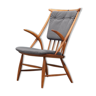 Fauteuil d'Illum Wikkelsø, édition Niels Eilersen 1960