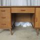Minister's desk 1960s light oak