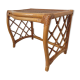Table bedside or extra rattan Scandinavian 60 70 years