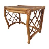 Table bedside or extra rattan Scandinavian 60 70 years