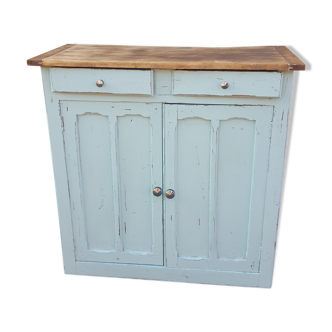 Pastel blue Parisian buffet