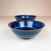 Bol en céramique scandinave moderniste de Carl-Harry Stålhane Design Huset, Suède
