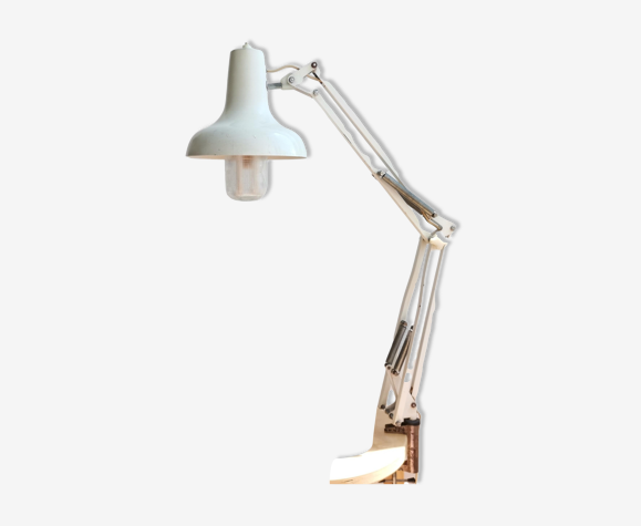 Vintage 70s Anglepoise style desk clamp lamp | Selency