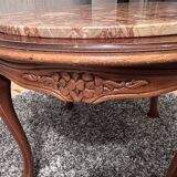 Antique carved wooden gueridon