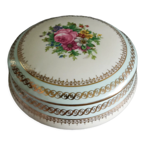 Bonbonnière en porcelaine de Limoges