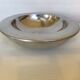 Empty chrome metal pocket