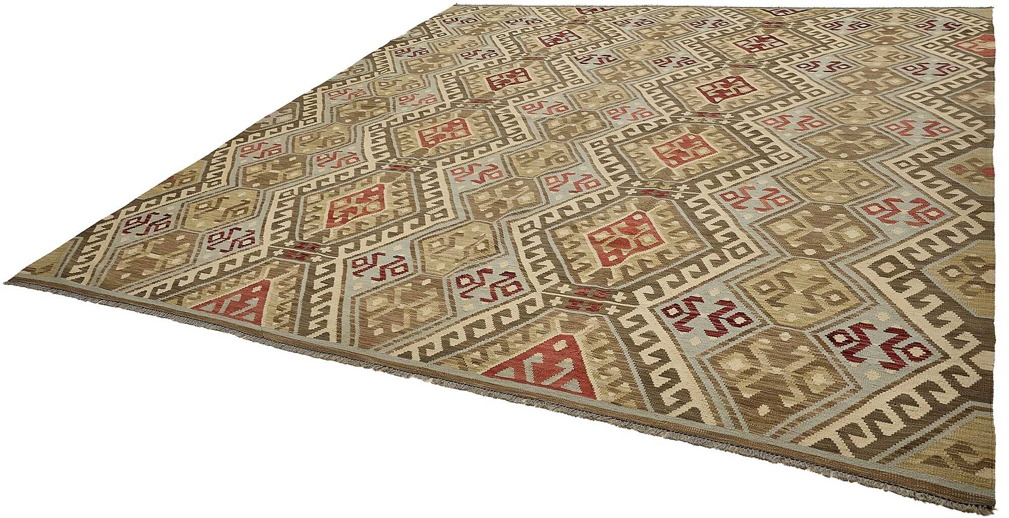 Contemporary Tribal Decorative Kilim 331 cm x 365 cm