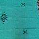 Tapis berbère en coton verts 140 x 225 cm