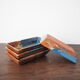 Set of 4 ramekins in glazed terracotta