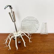 Chandelier en verre de glace autrichien