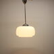 Art deco big glass pendant lamp, 1930s