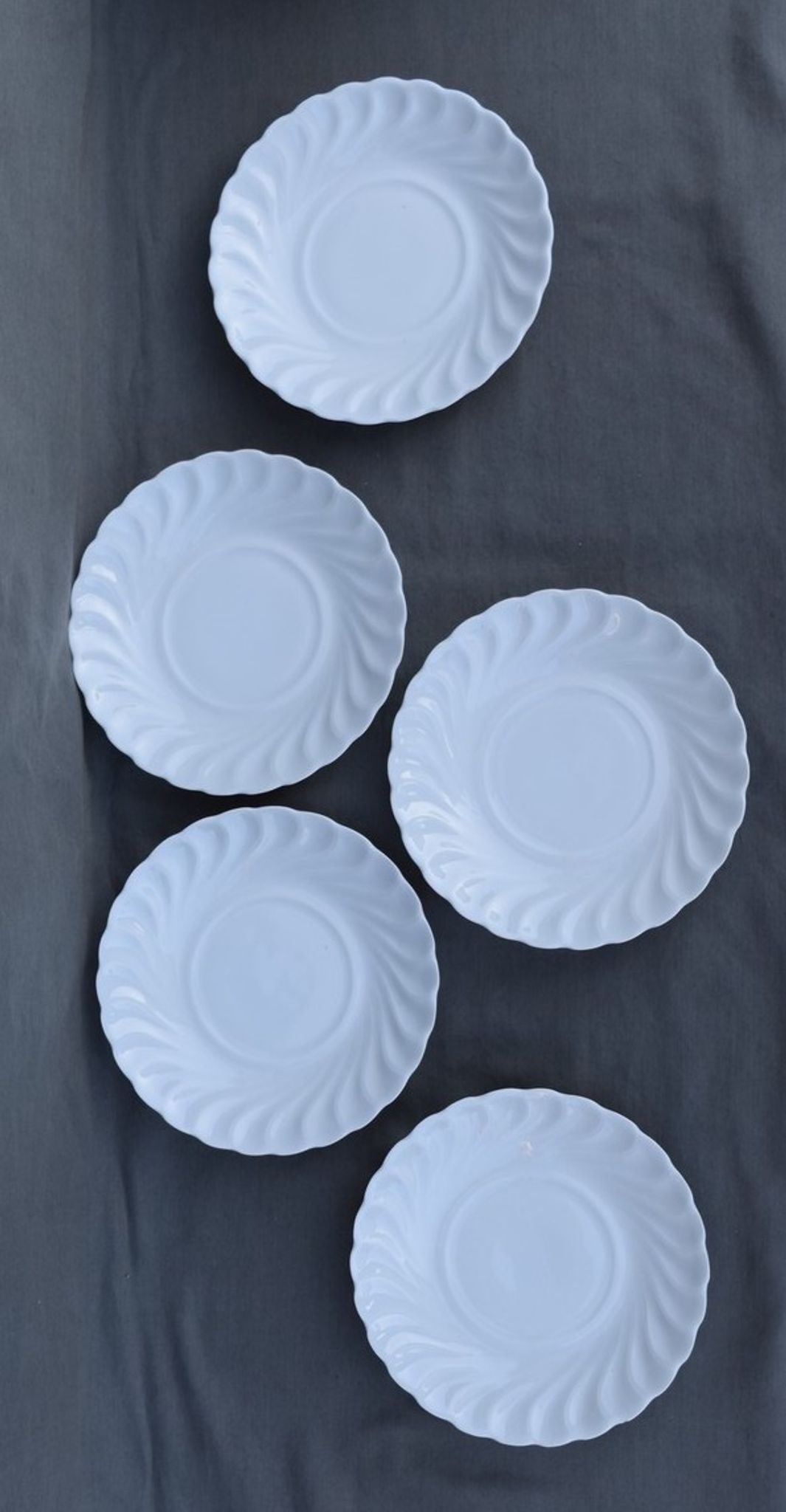 6 coffee cups and saucers Tharaud Limoges form valençay sillage model