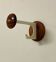 Danish coat hook in rosewood, 1950