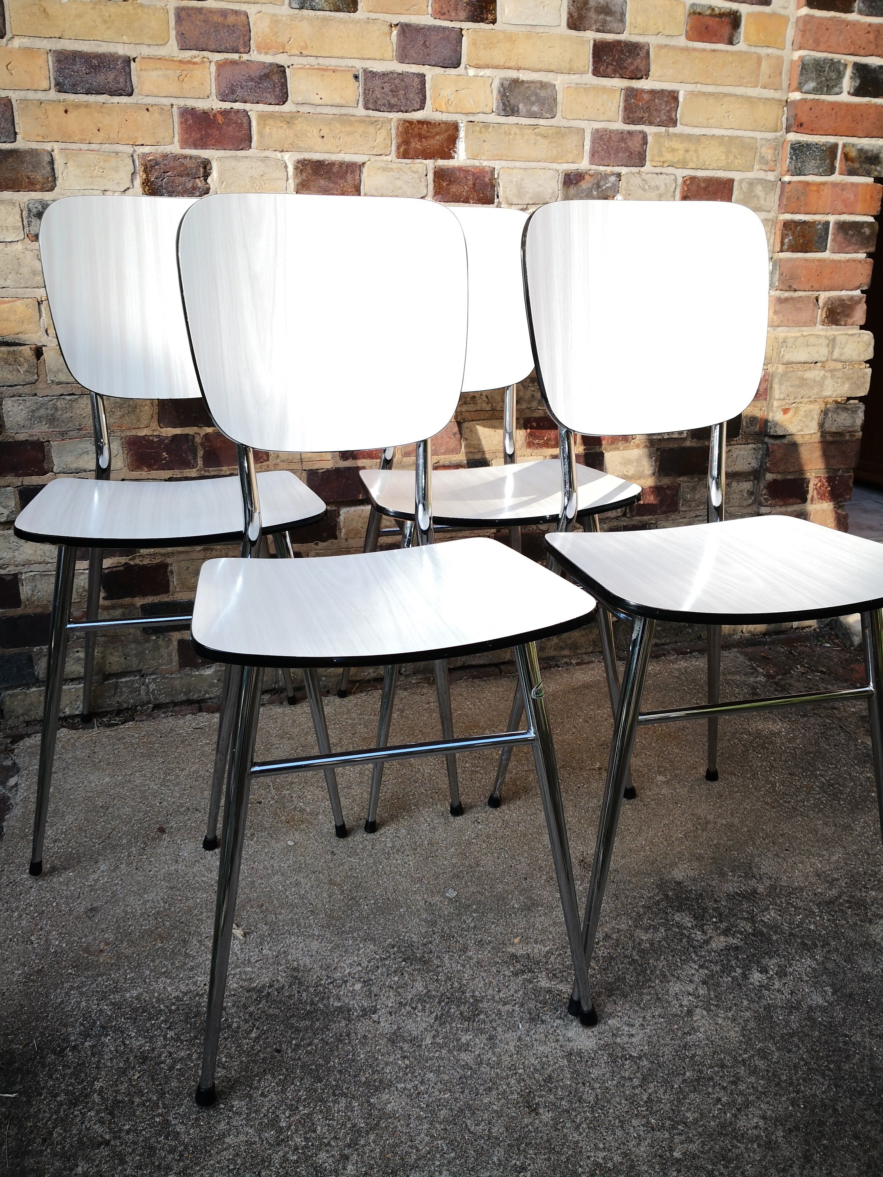 Vintage formica chairs