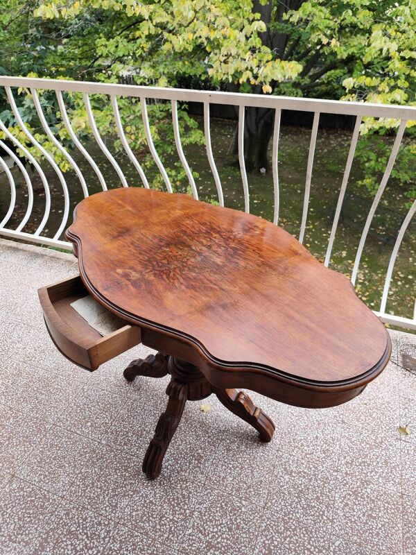 Guéridon violon Louis Philippe