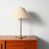Brass table lamp by Josef Frank, original shade