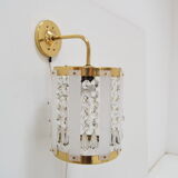 Mid-century Wall Lamp by  Jablonecke Sklarny Novy Bydzov, 1970’s.