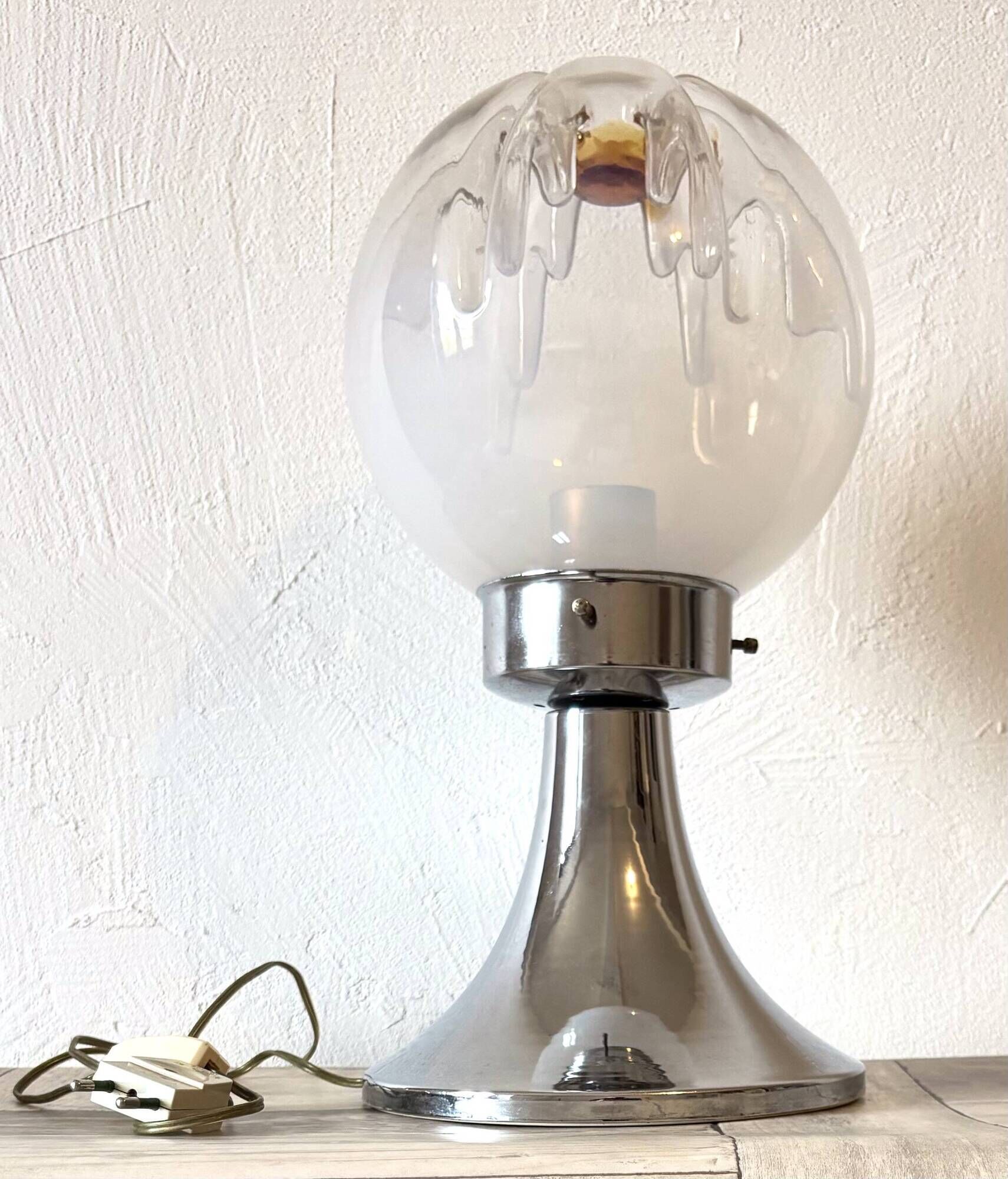 Large vintage Murano lamp - 1960s/70s - Space age - Design