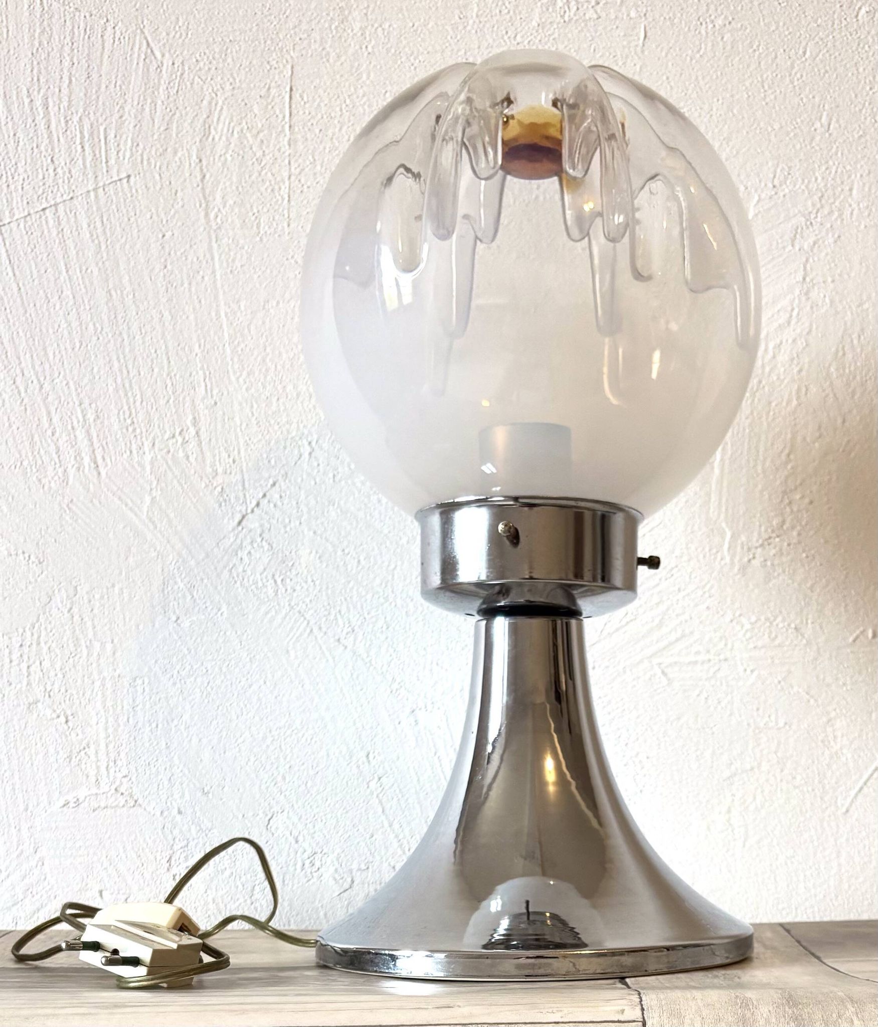Grande lampe Murano vintage - Années 60/70 – Space age - Design