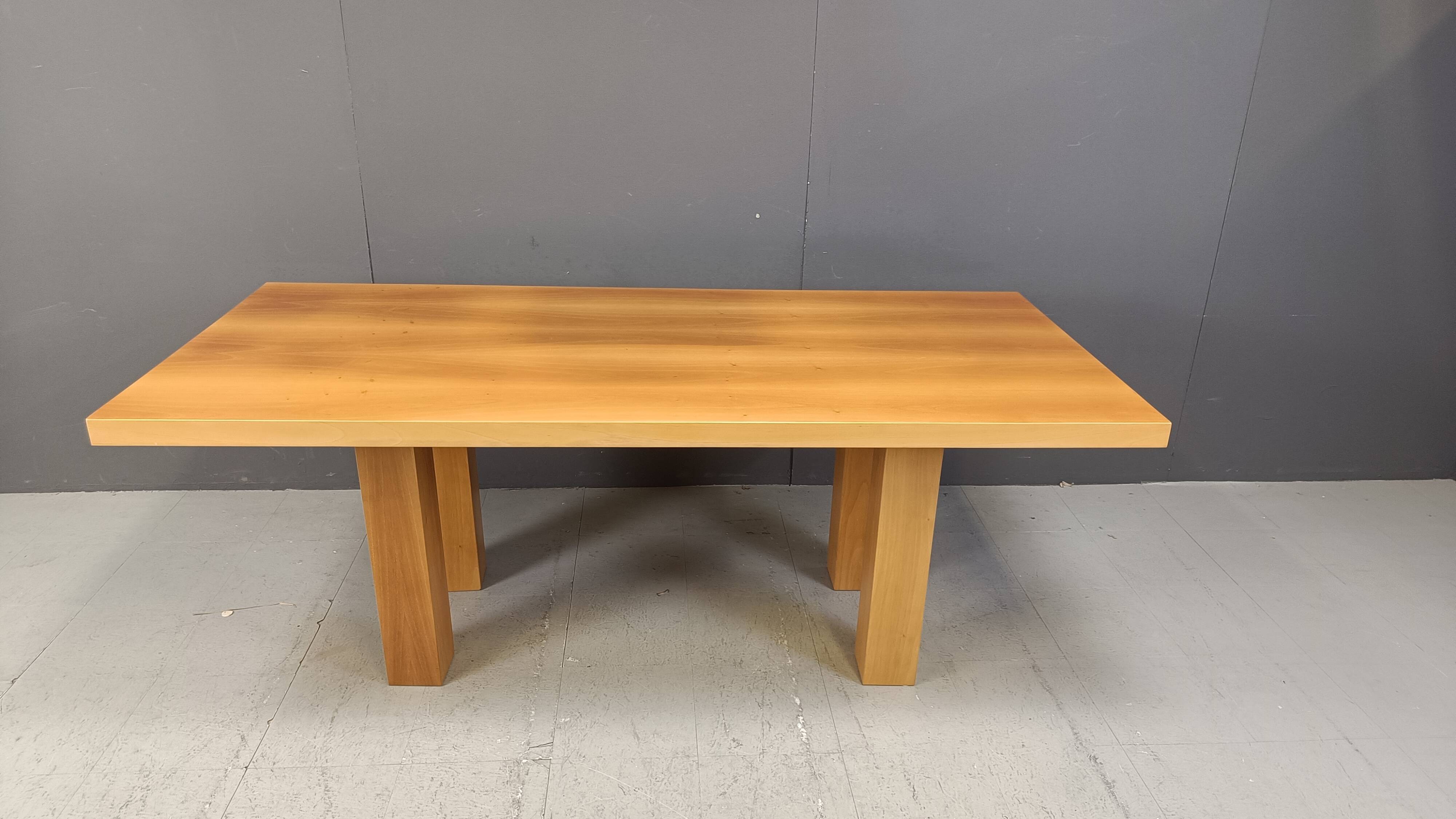 Vintage cattelan Italia Desk or dining table, 1980s