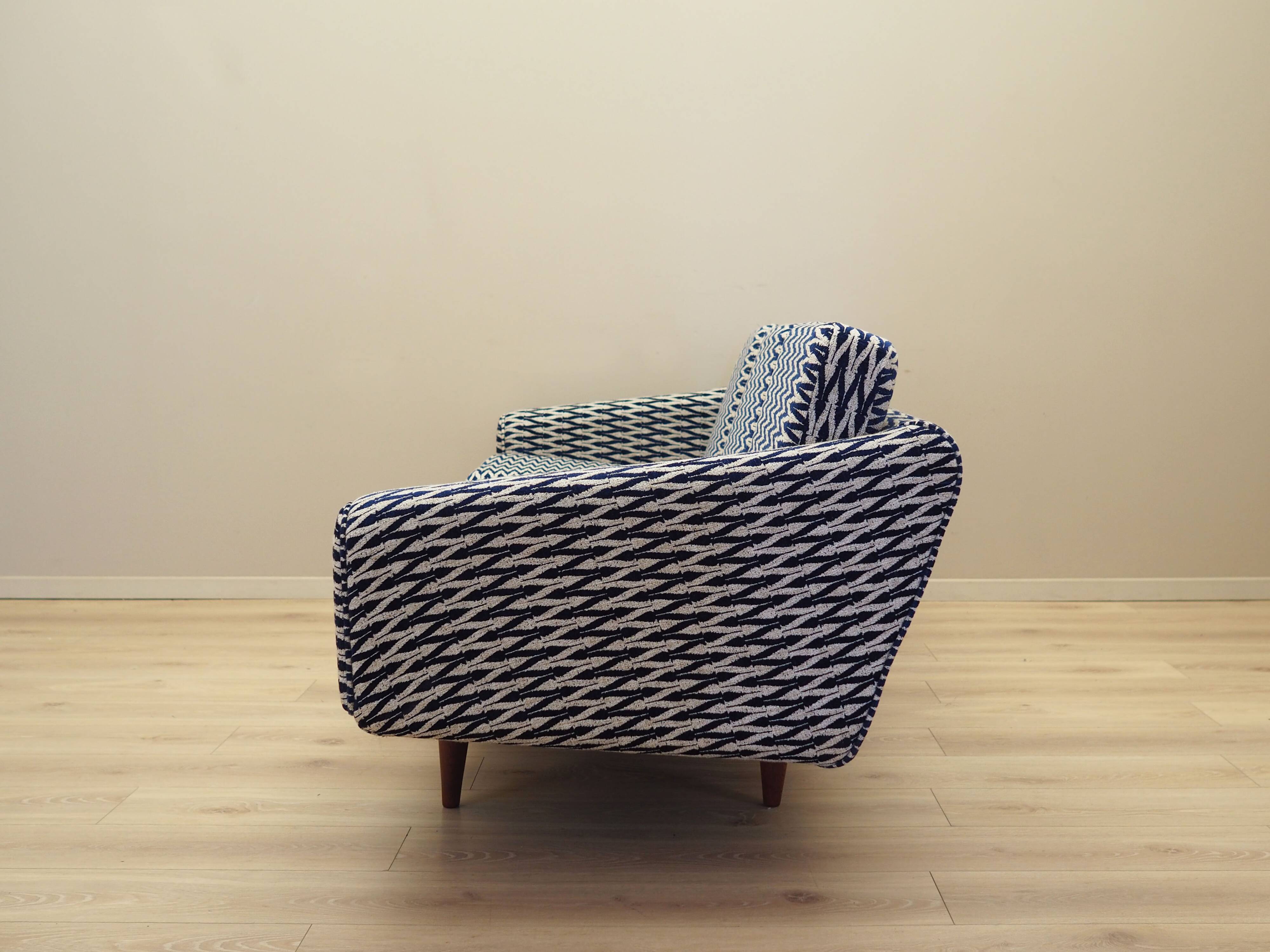 Canapé 3 places danois par Illum Wikkelsø, années 1960