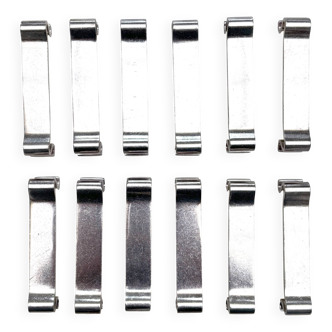 12 portes couteaux collection Gallia - Christofle en métal argenté