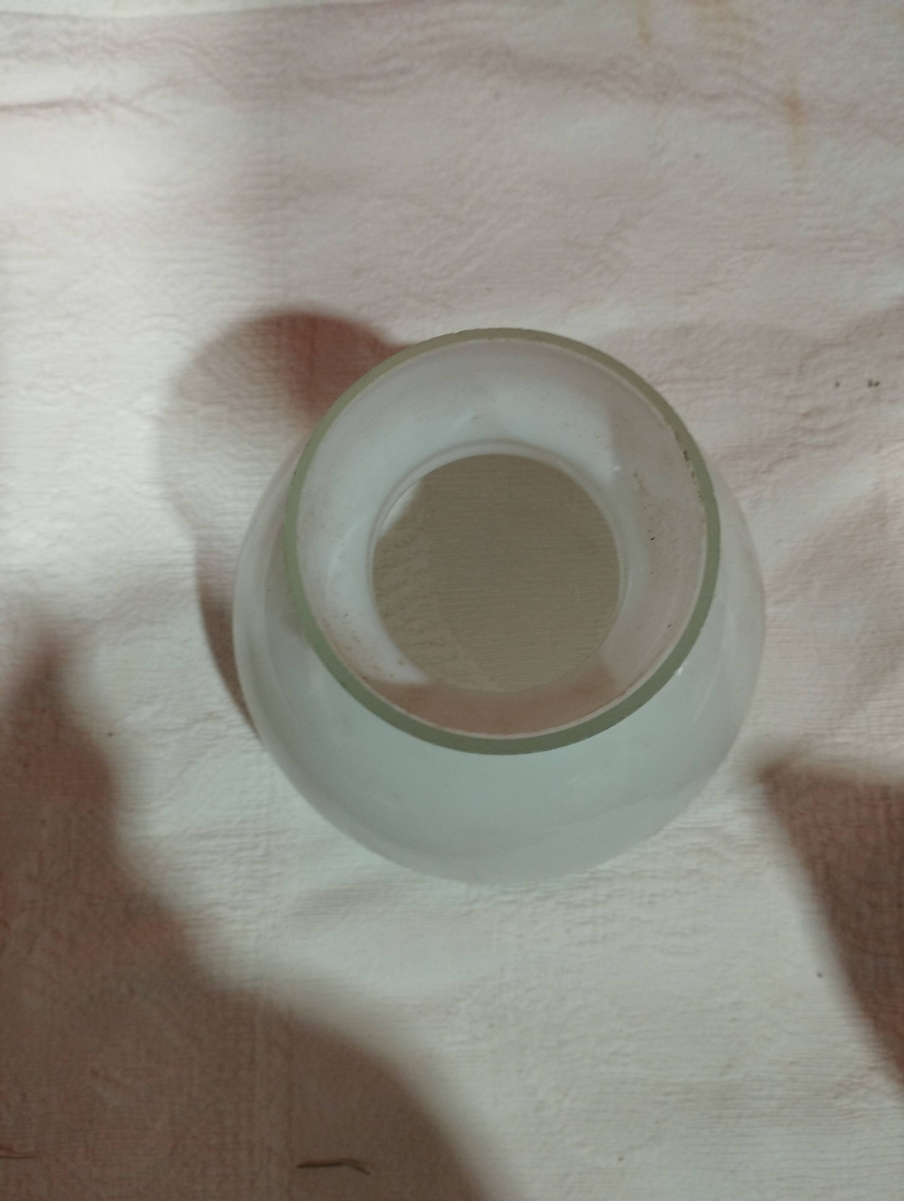 vintage opaline lampshade