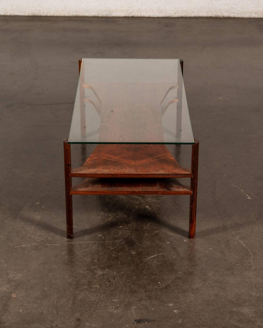 Rosewood coffee table