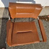 1960s Skaï armchair, M.Baughman