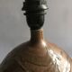 Salt-glazed stoneware lamp base from the workshop "Les Cyclades"