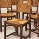 Suite de chaises par victor courtray