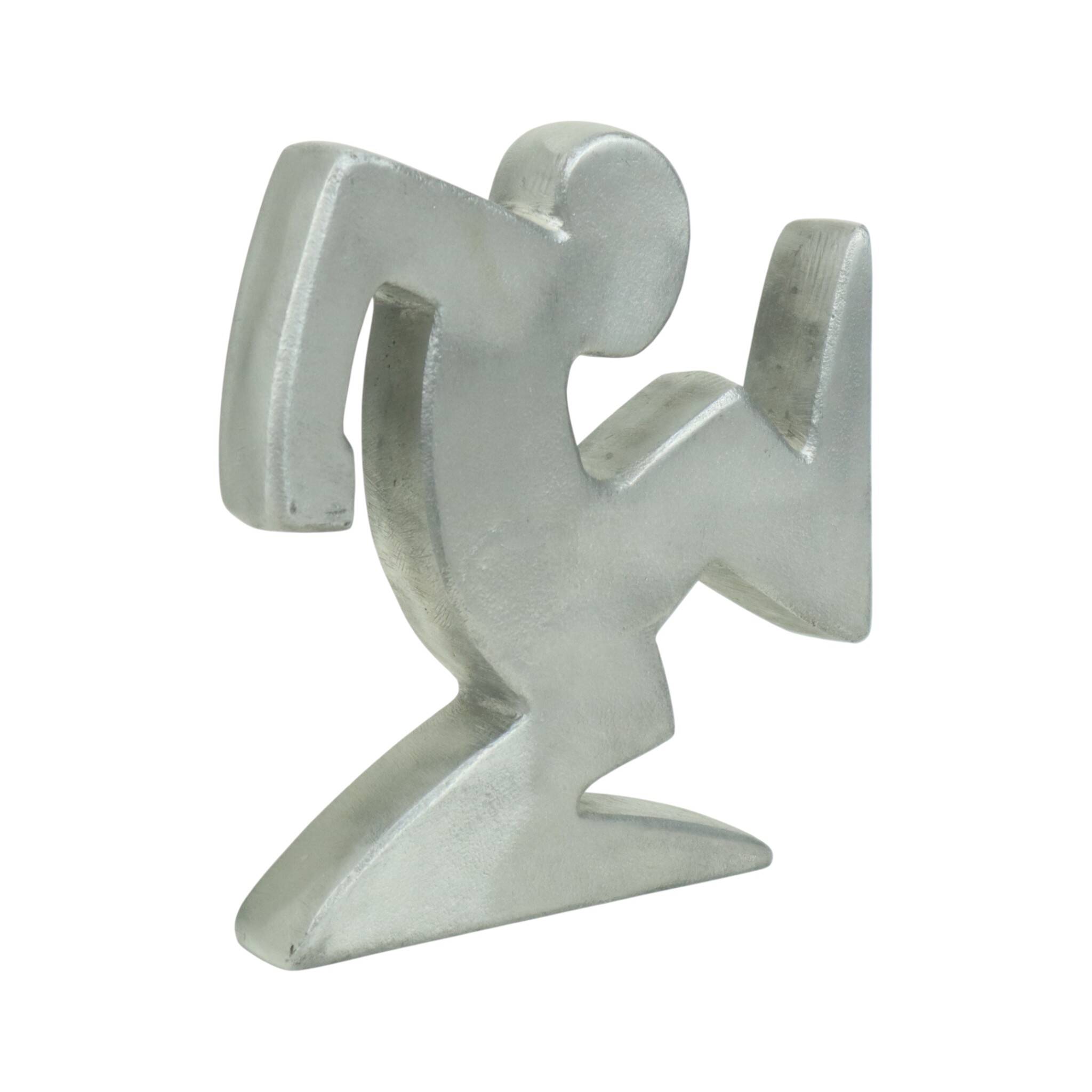 La Linea Osvaldo Cavandoli Design Bookend Metal