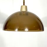 Mid-century modern pair of plexiglass chandelier by Candle