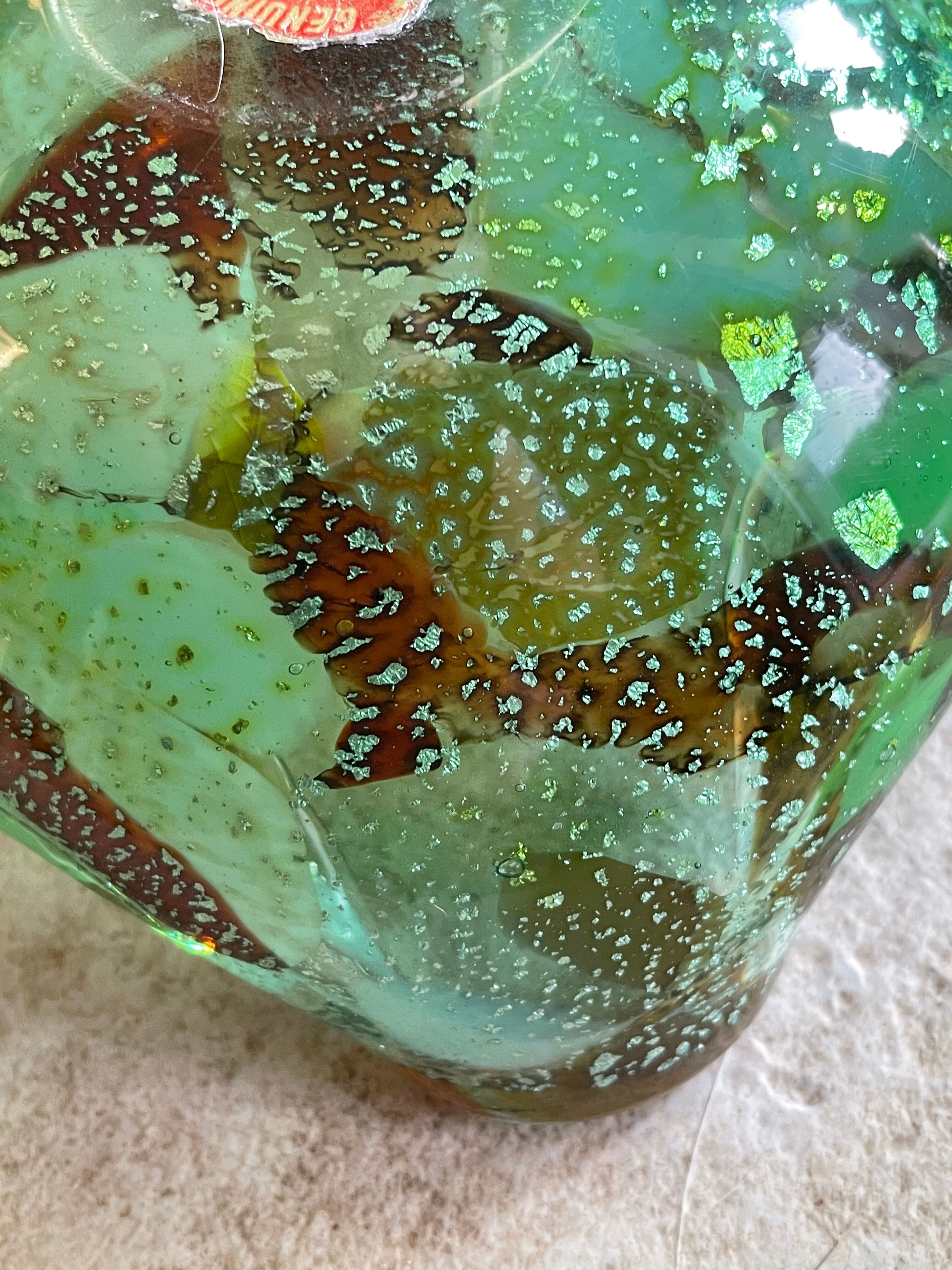 Tutu-frutti glass pocket trays from Murano circa 1960