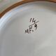 Moustier style plate
