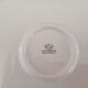 Kronester Bavaria white porcelain round dish and silver ledé