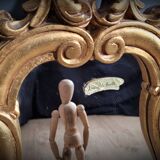 Mirror 48x28 gilded with leaf