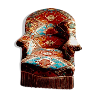 Old Kilim Toad Chair