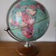 Earth globe scan stereo globe relief