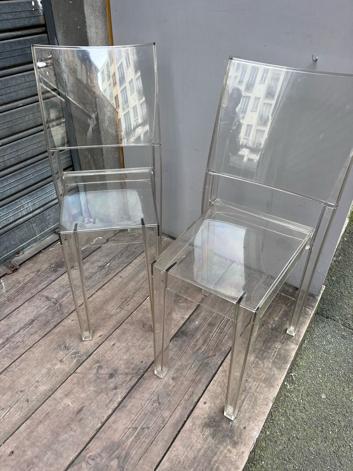 Paire de chaises La Marie Philippe Starck édition Kartell