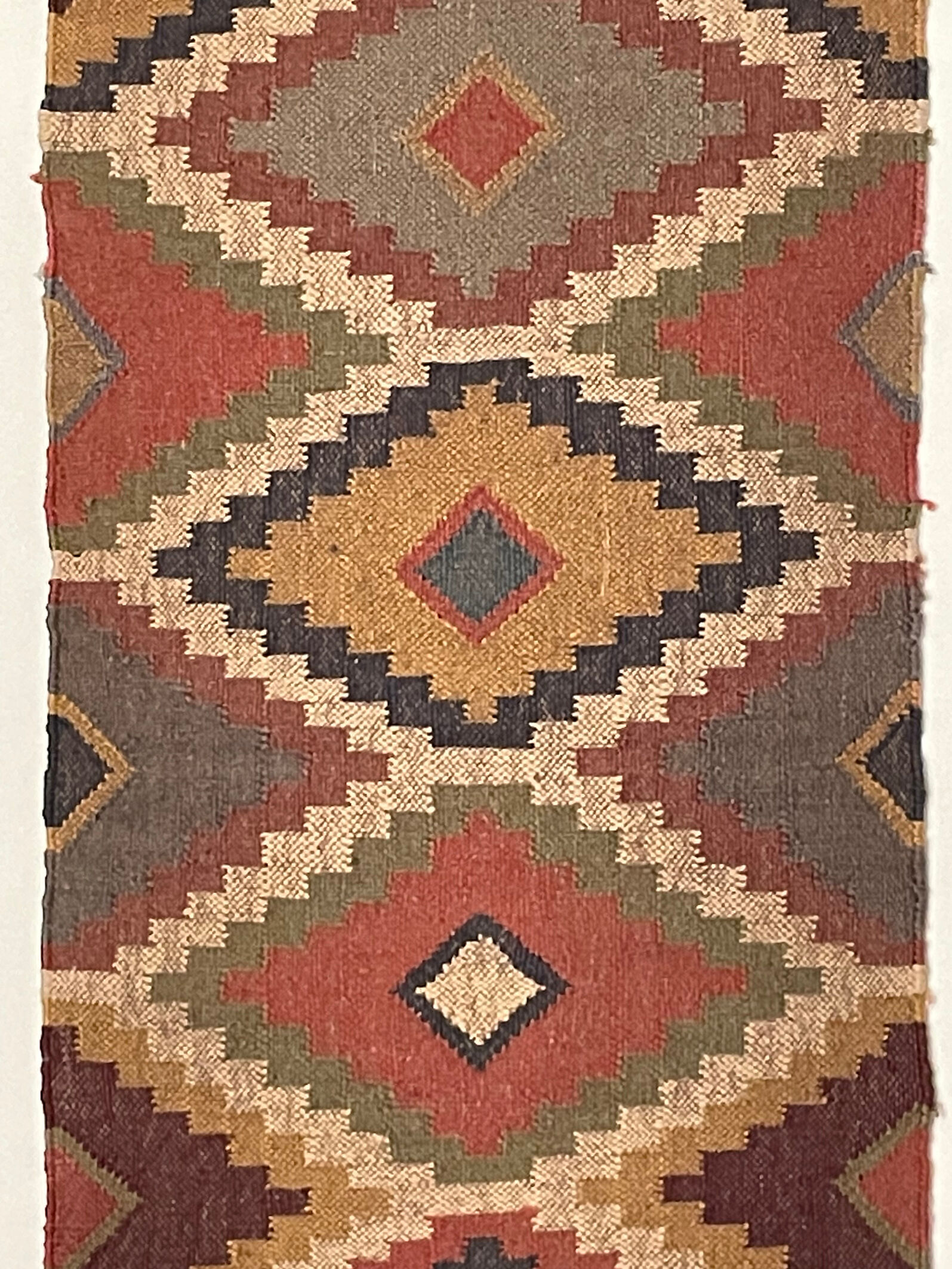 2 x 6 jute handwoven kilim runner rug, carpet runner.