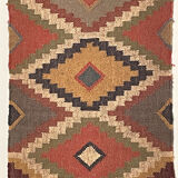 2 x 6 jute handwoven kilim runner rug, carpet runner.